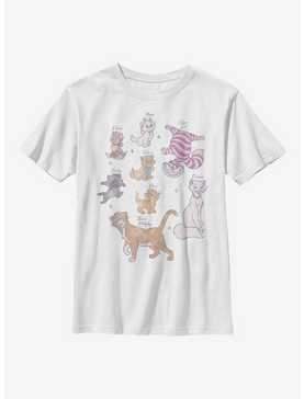 Disney Classic Kitties Youth T-Shirt, , hi-res