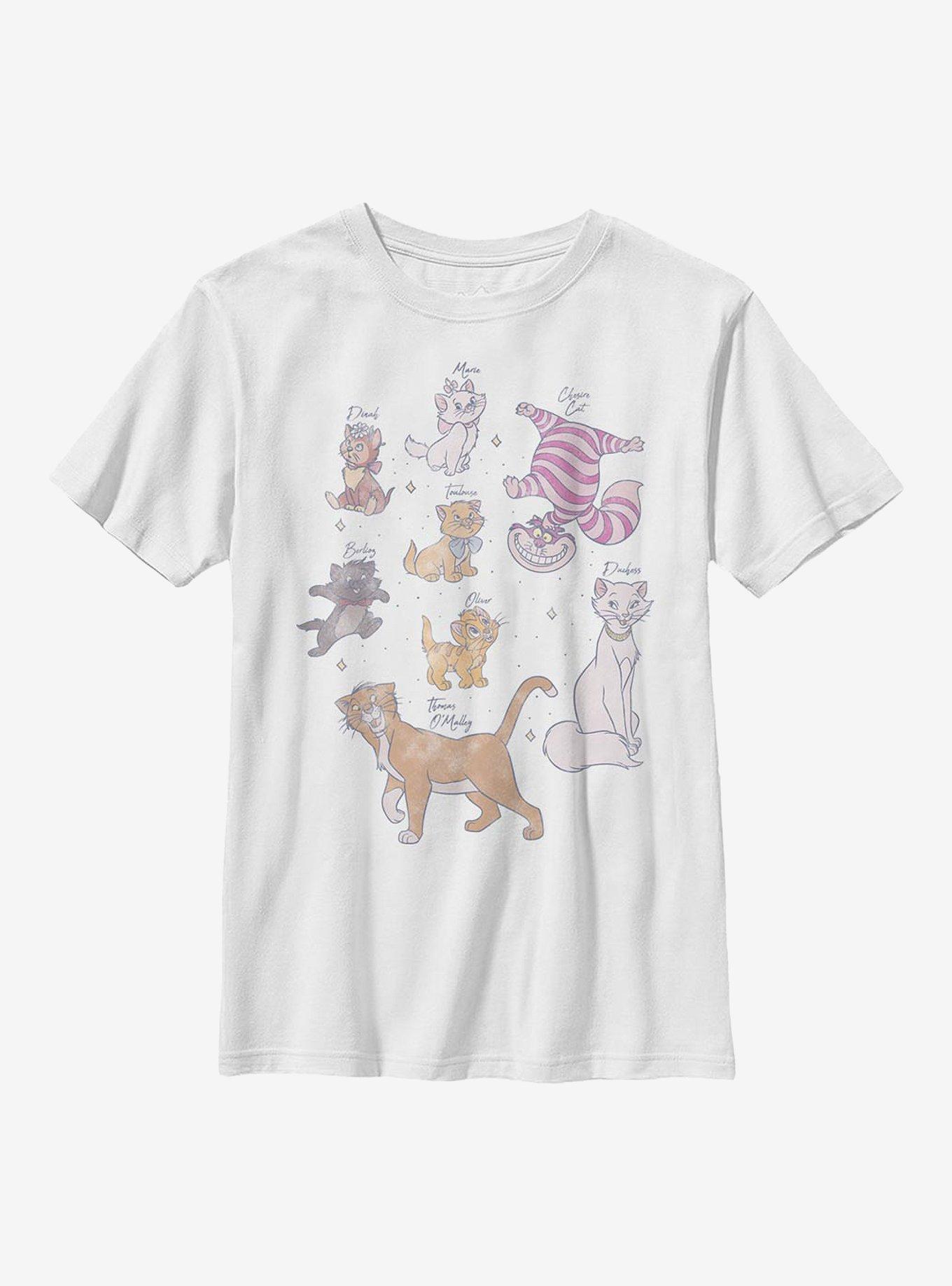 Disney Classic Kitties Youth T-Shirt, , hi-res