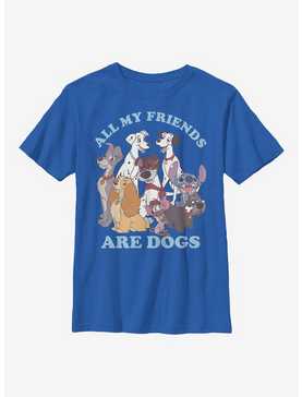 Disney Classic Dog Friends Youth T-Shirt, , hi-res