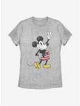 Disney Mickey Mouse American Mouse Womens T-Shirt, ATH HTR, hi-res