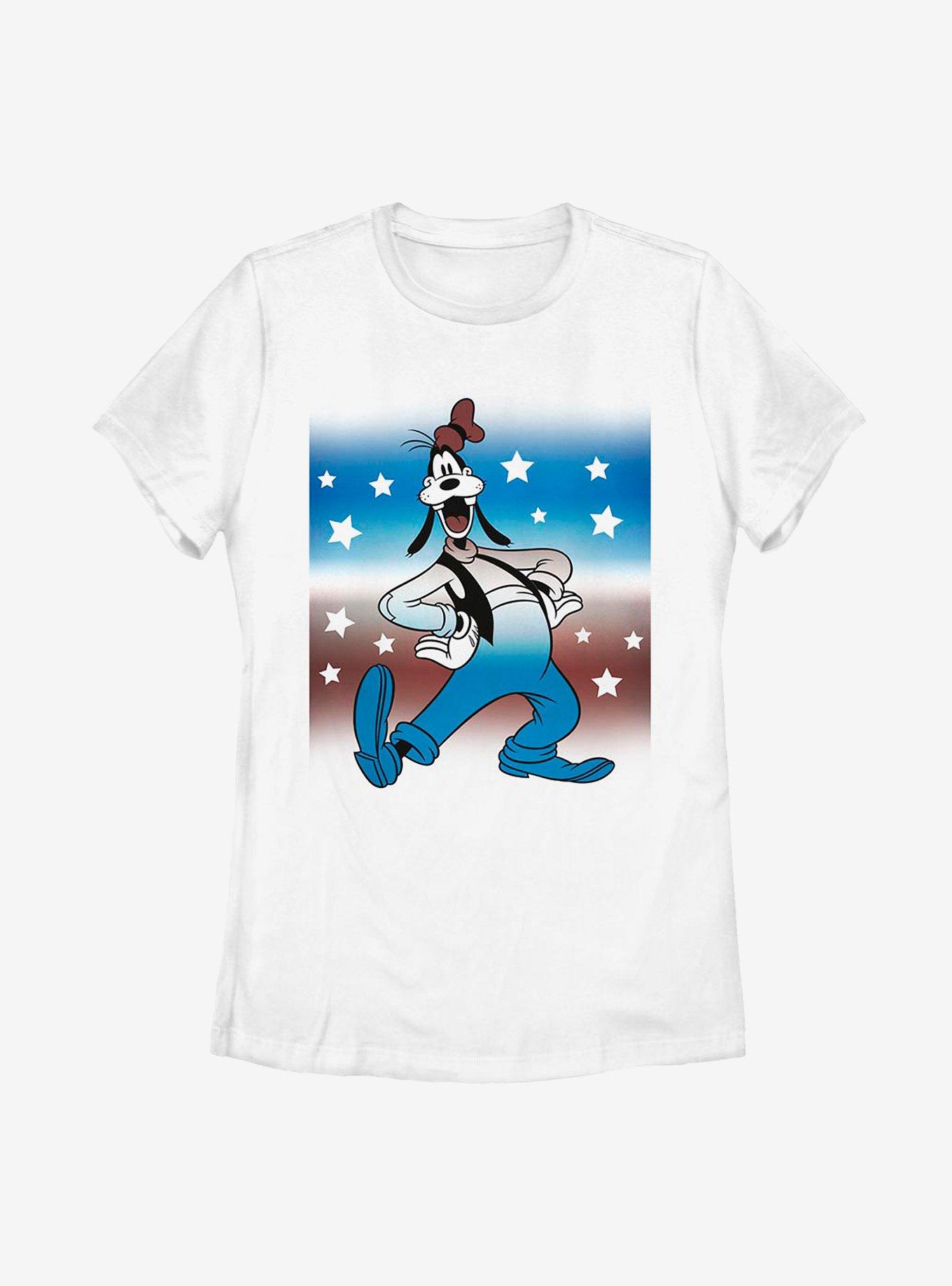 Disney Goofy Patriotic Goof Womens T-Shirt, , hi-res