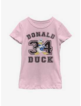 Disney Donald Duck Collegiate Youth Girls T-Shirt, , hi-res