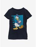 Disney Donald Duck Pop Youth Girls T-Shirt, NAVY, hi-res
