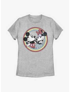 Disney Mickey Mouse Minnie Circle Womens T-Shirt, , hi-res