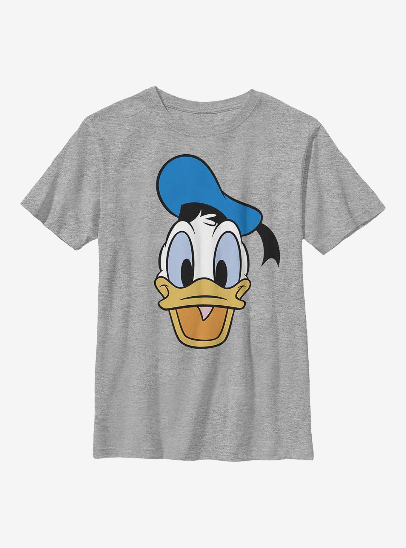 Disney Donald Duck Big Face Youth T-Shirt