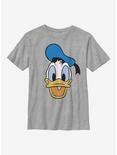 Disney Donald Duck Big Face Donald Youth T-Shirt, ATH HTR, hi-res