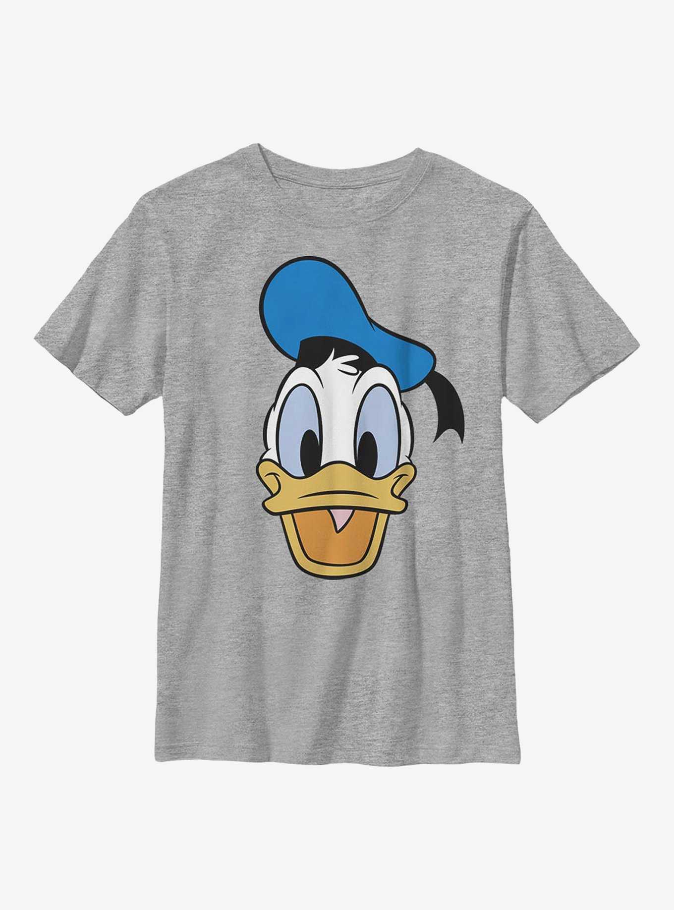 Disney Donald Duck Big Face Donald Youth T-Shirt, , hi-res
