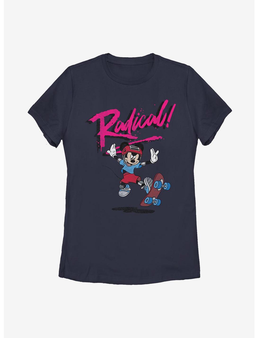 Disney Mickey Mouse Rad Mickey Womens T-Shirt, NAVY, hi-res