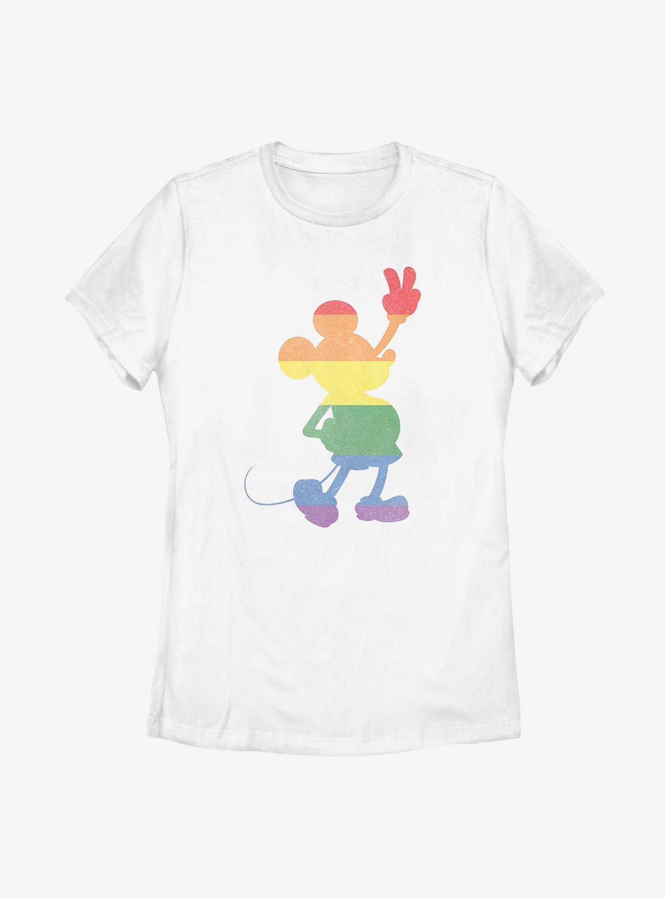 Disney Mickey Mouse Love Is Love Pride Womens T-Shirt, , hi-res