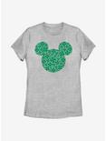 Disney Mickey Mouse Clover Fill Womens T-Shirt, ATH HTR, hi-res