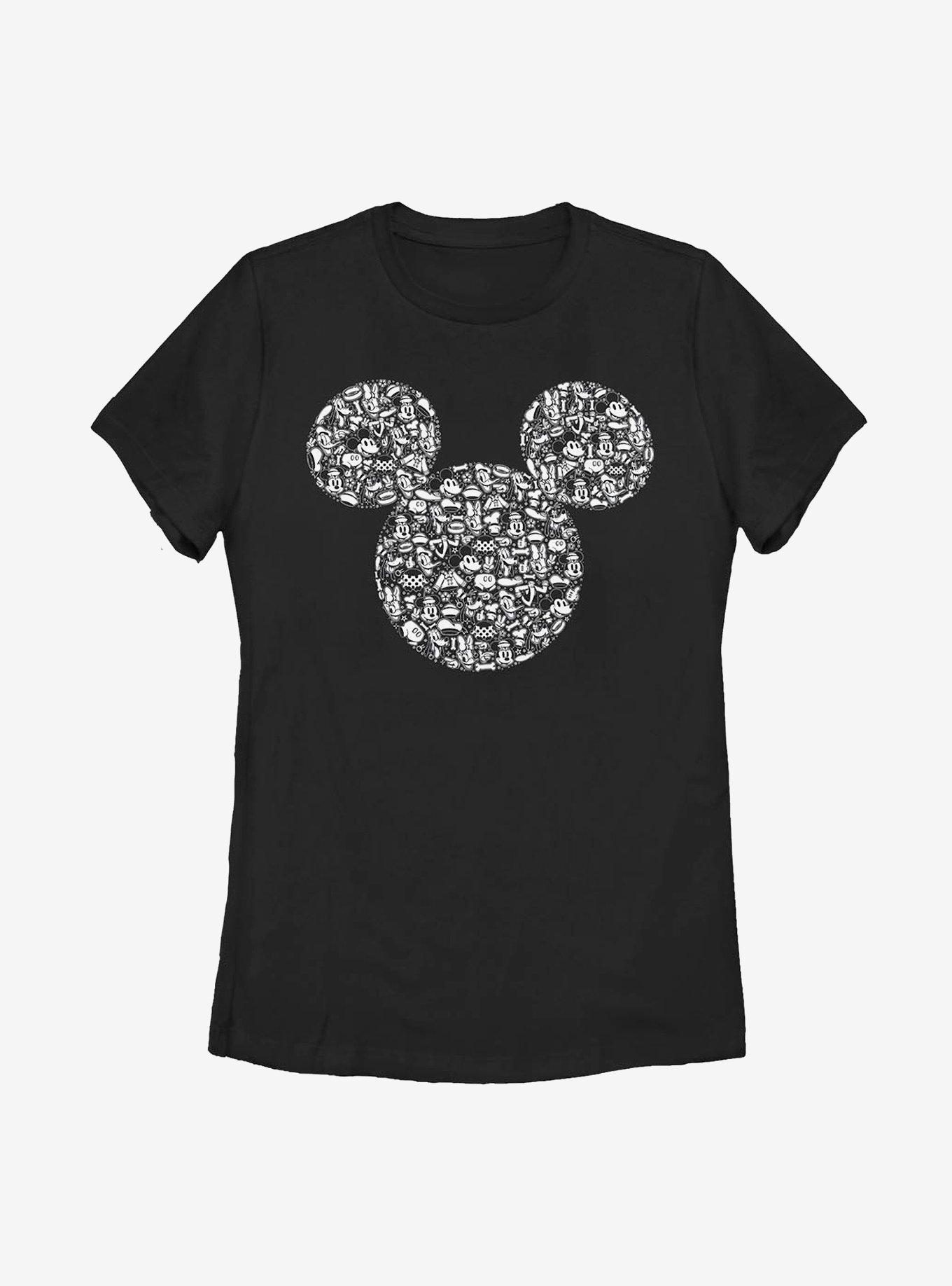 Disney Mickey Mouse Icons Fill Womens T-Shirt, , hi-res