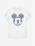 Disney Mickey Mouse Star Ears Womens T-Shirt, WHITE, hi-res