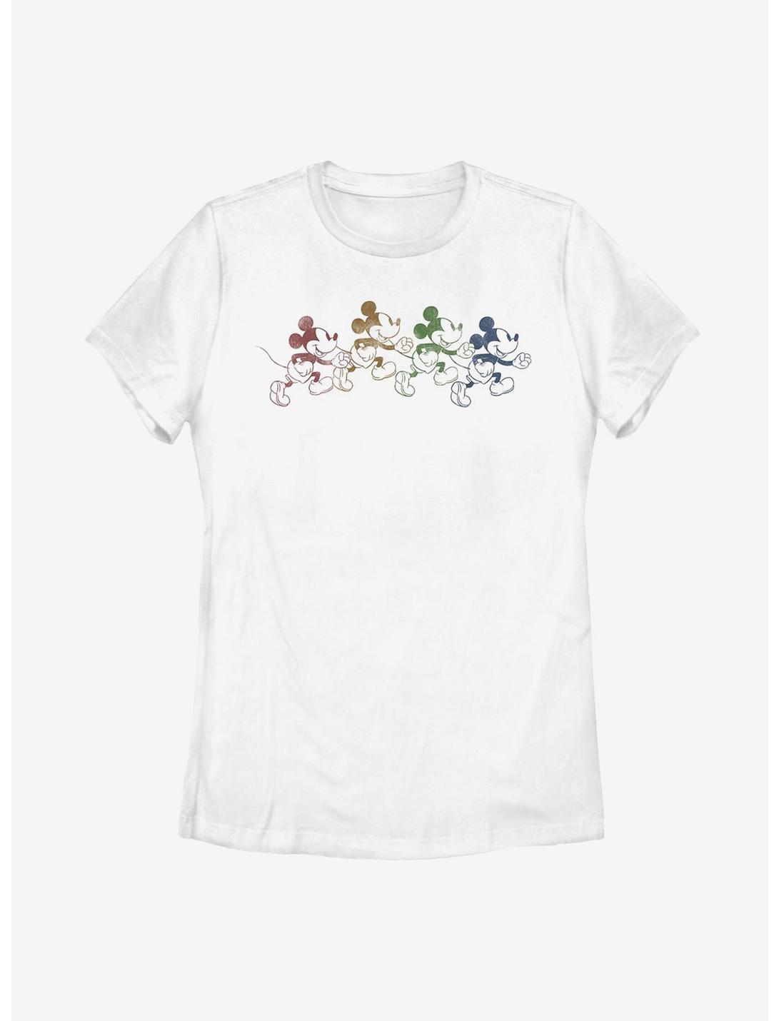 Disney Mickey Mouse Walk Womens T-Shirt, WHITE, hi-res