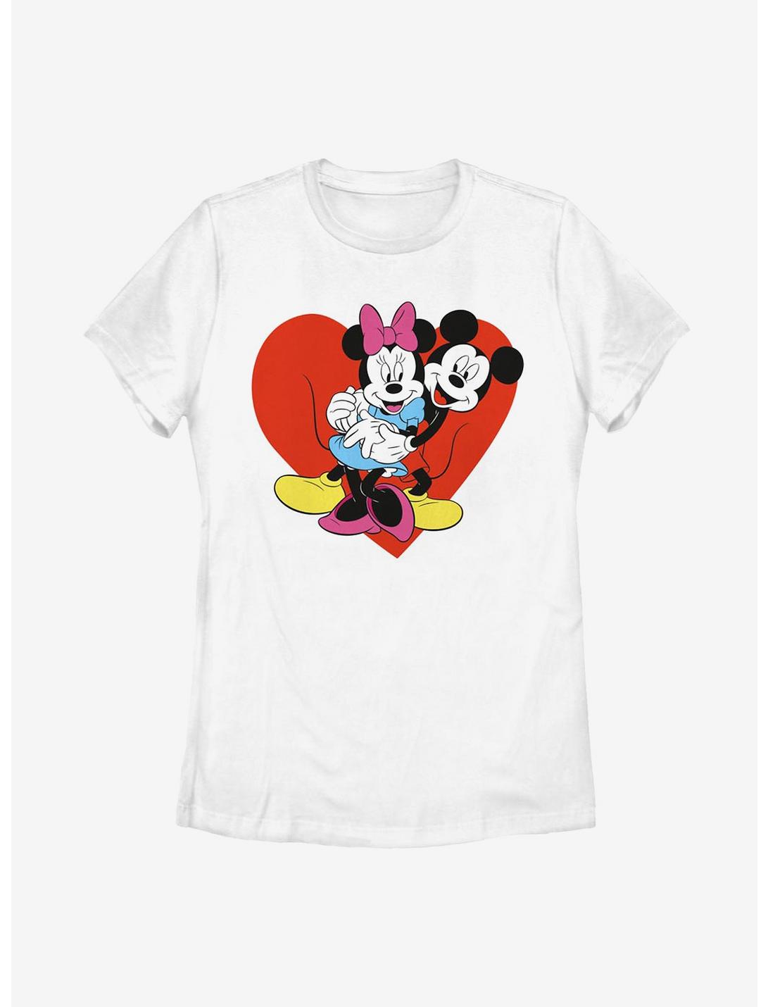 Disney Mickey Mouse Be Mine Womens T-Shirt, WHITE, hi-res