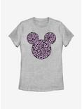 Disney Mickey Mouse Zebra Cheetah Fill Womens T-Shirt, ATH HTR, hi-res