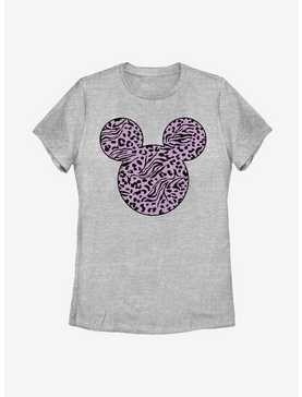 Disney Mickey Mouse Zebra Cheetah Fill Womens T-Shirt, , hi-res