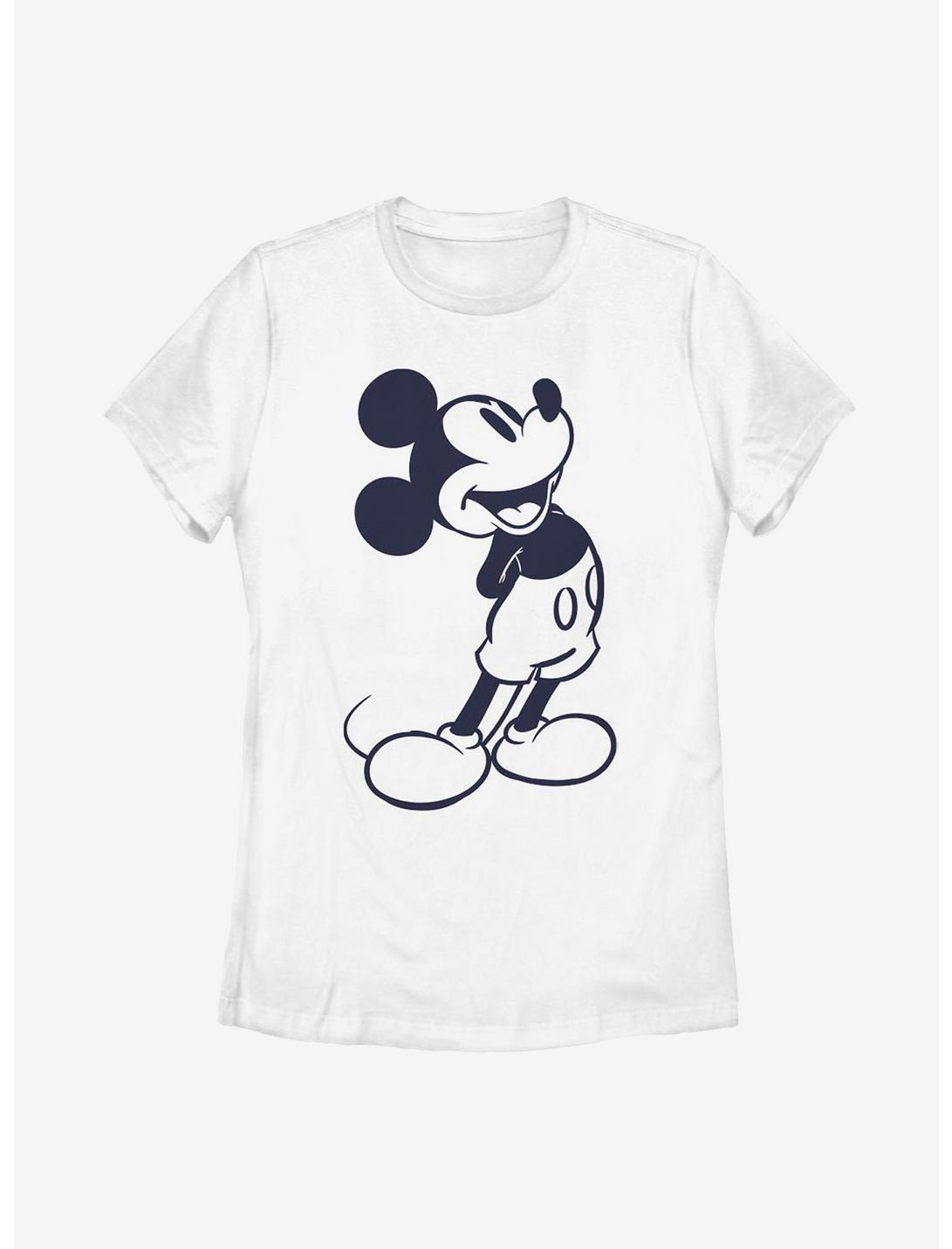 Disney Mickey Mouse Classic Mickey Womens T-Shirt, WHITE, hi-res