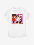 Disney Mickey Mouse Current Mood Womens T-Shirt, WHITE, hi-res