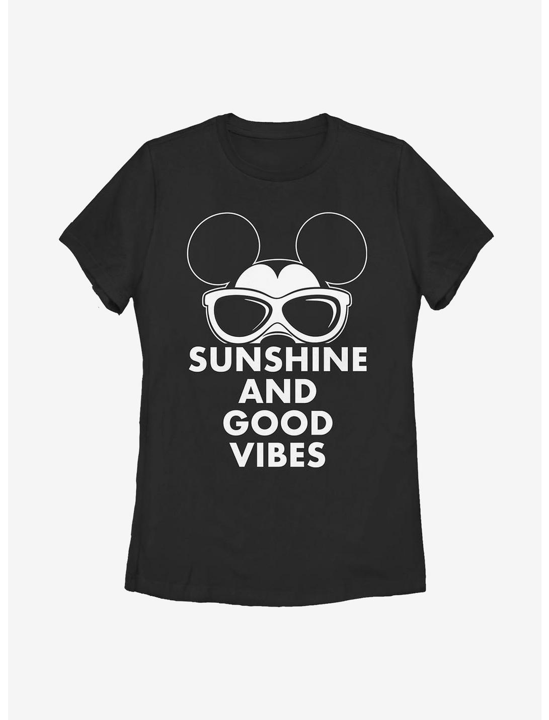 Disney Mickey Mouse Sunshine Womens T-Shirt, BLACK, hi-res