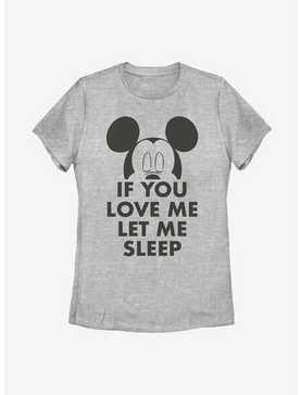 Disney Mickey Mouse Let Me Sleep Womens T-Shirt, , hi-res