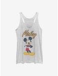 Disney Mickey Mouse California Womens Tank Top, WHITE HTR, hi-res
