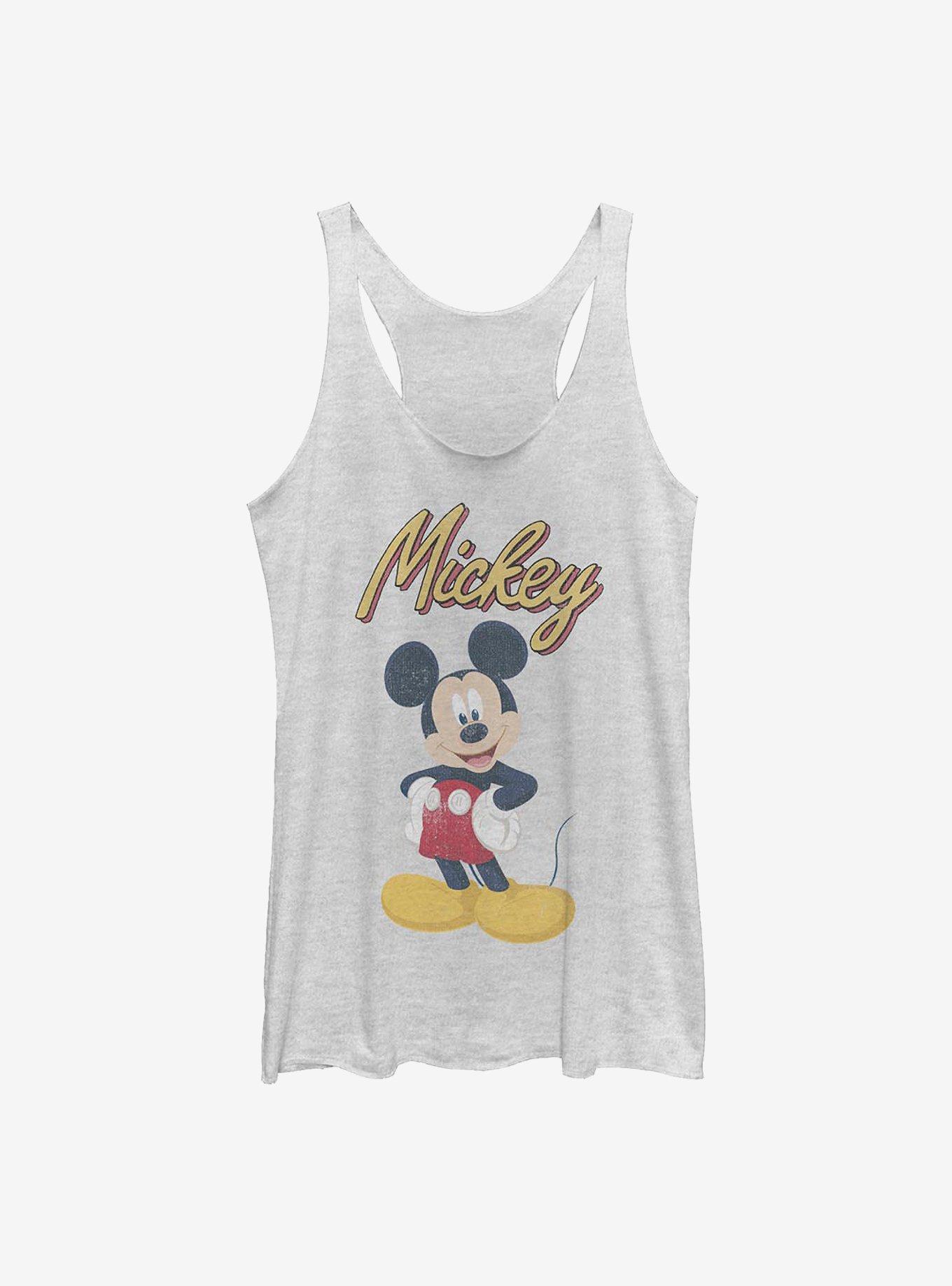 Disney Mickey Mouse California Womens Tank Top, WHITE HTR, hi-res