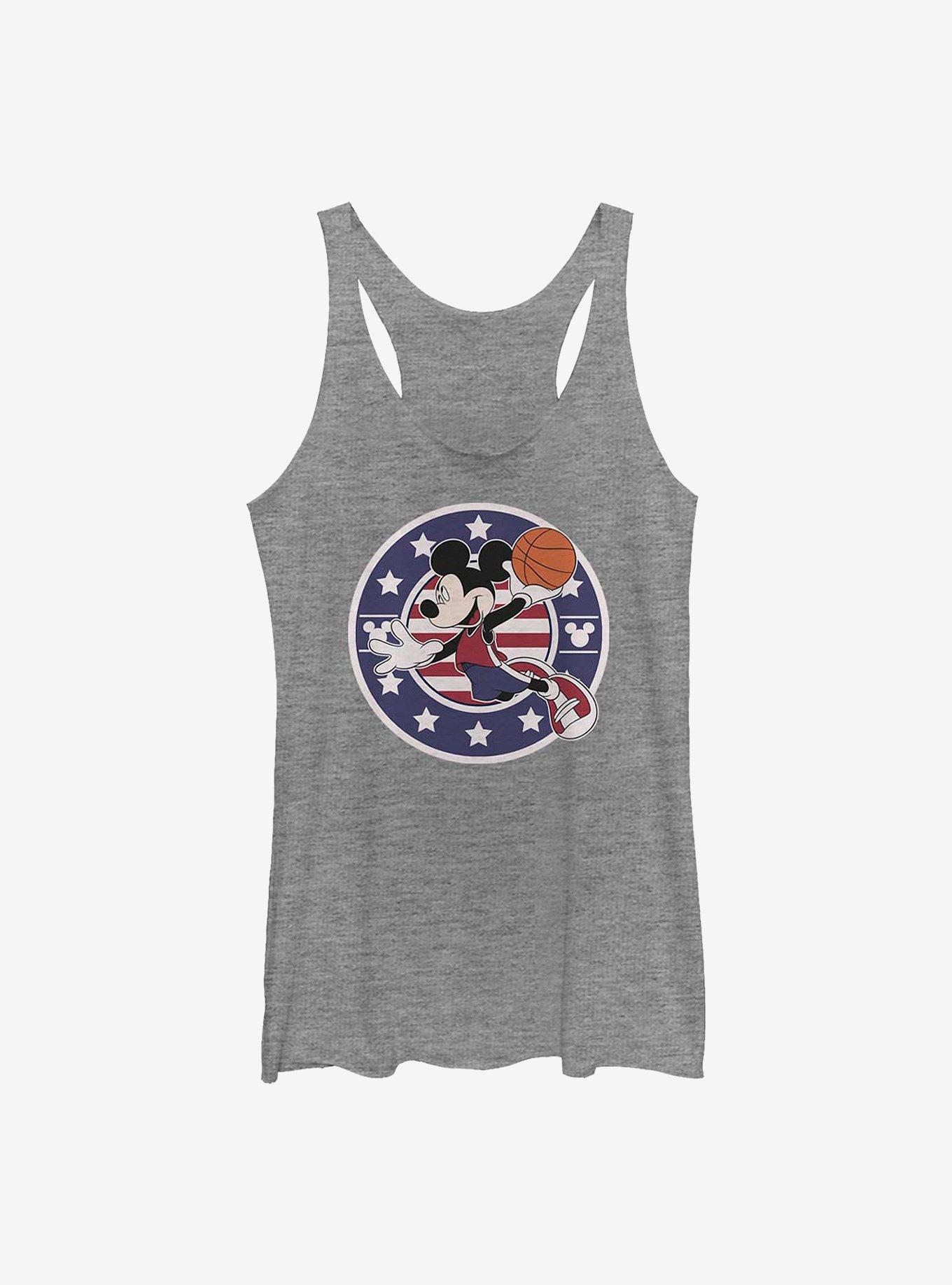 Disney Mickey Mouse B Ball Americana Womens Tank Top, , hi-res