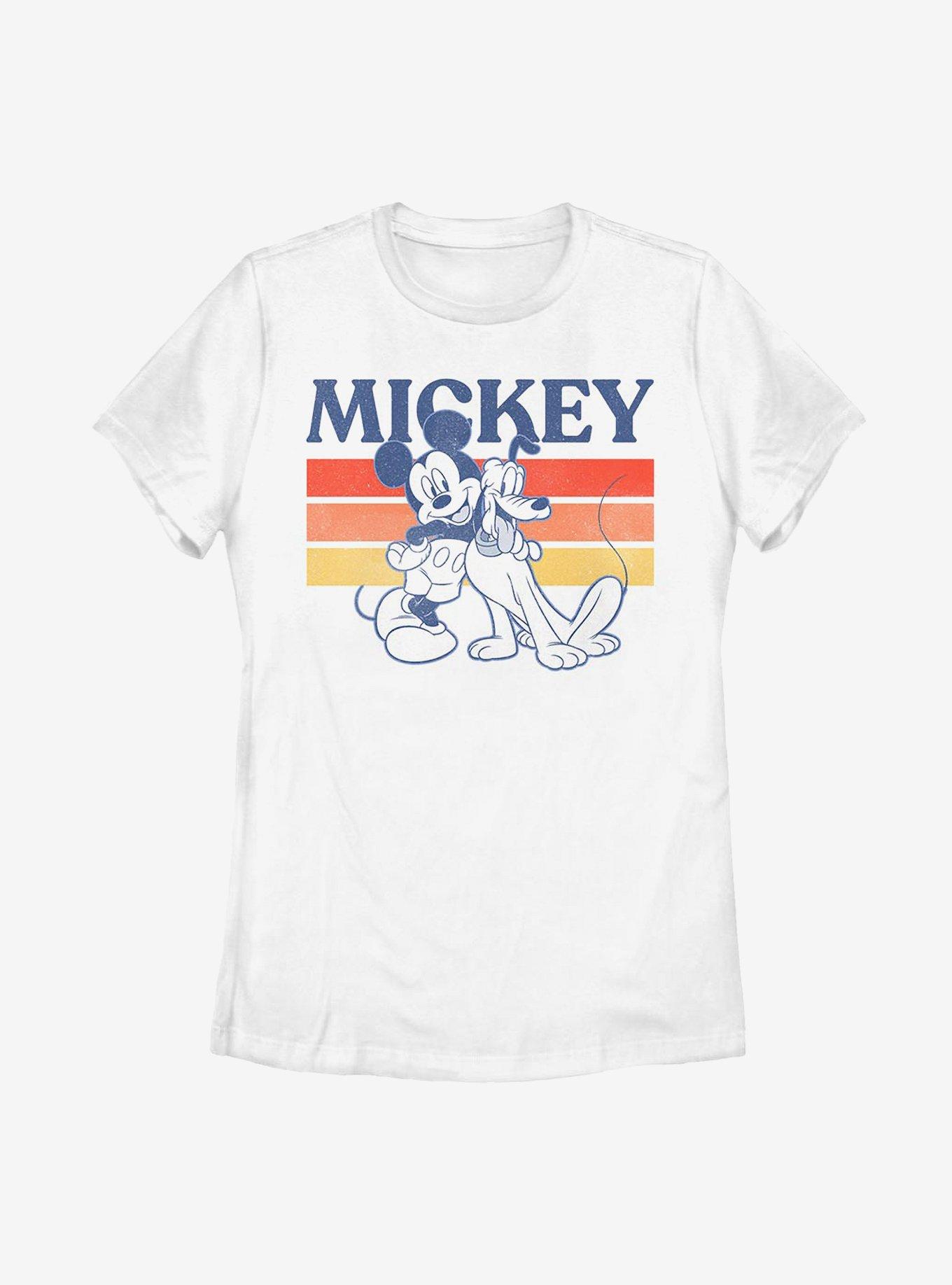 Disney Mickey Mouse Retro Squad Womens T-Shirt, WHITE, hi-res
