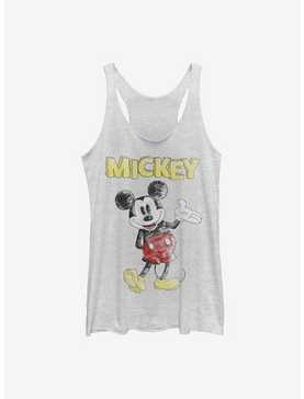 Disney Mickey Mouse Sketchy Mickey Womens Tank Top, , hi-res