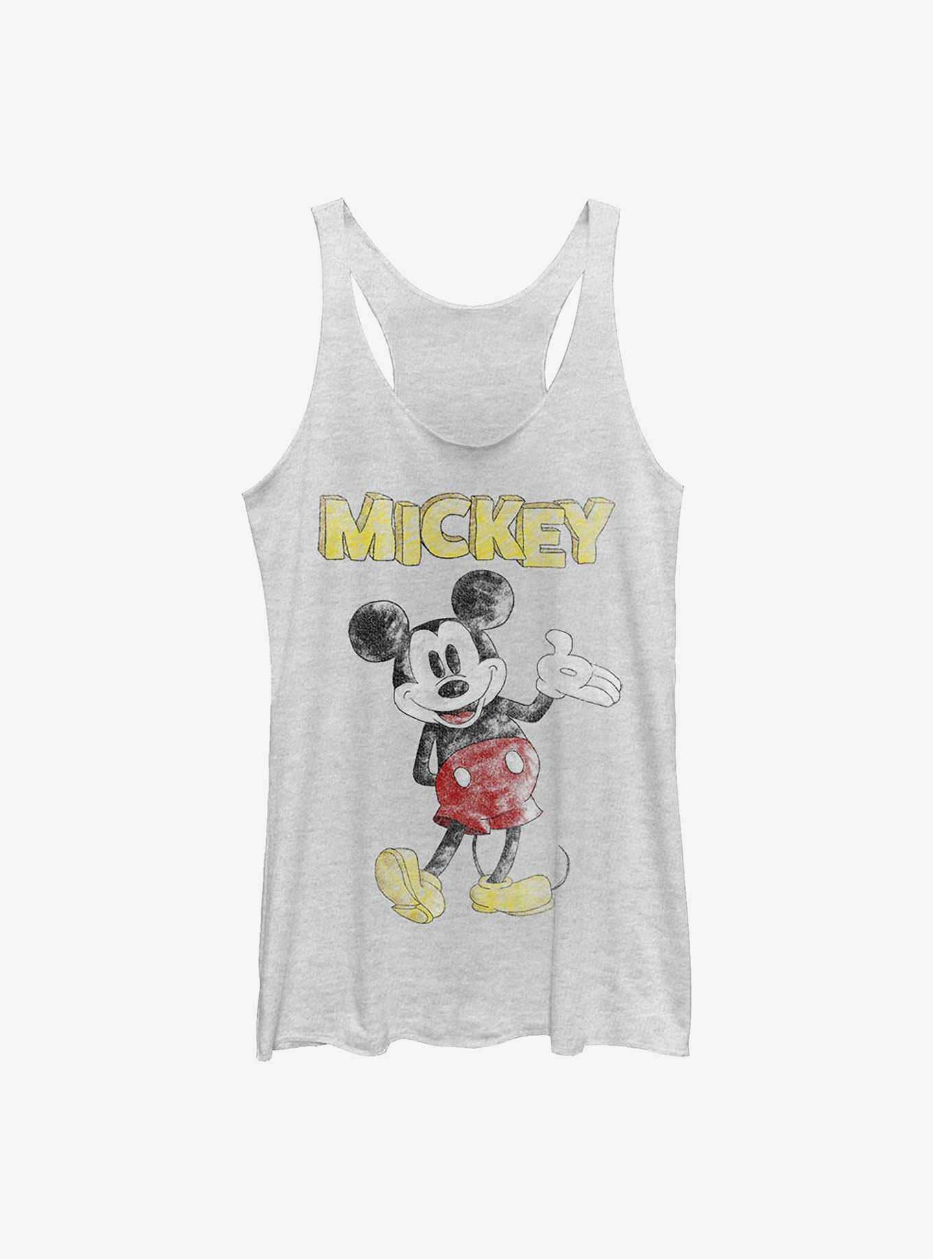 Disney Mickey Mouse Sketchy Mickey Womens Tank Top, , hi-res