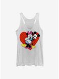 Disney Mickey Mouse Be Mine Womens Tank Top, WHITE HTR, hi-res