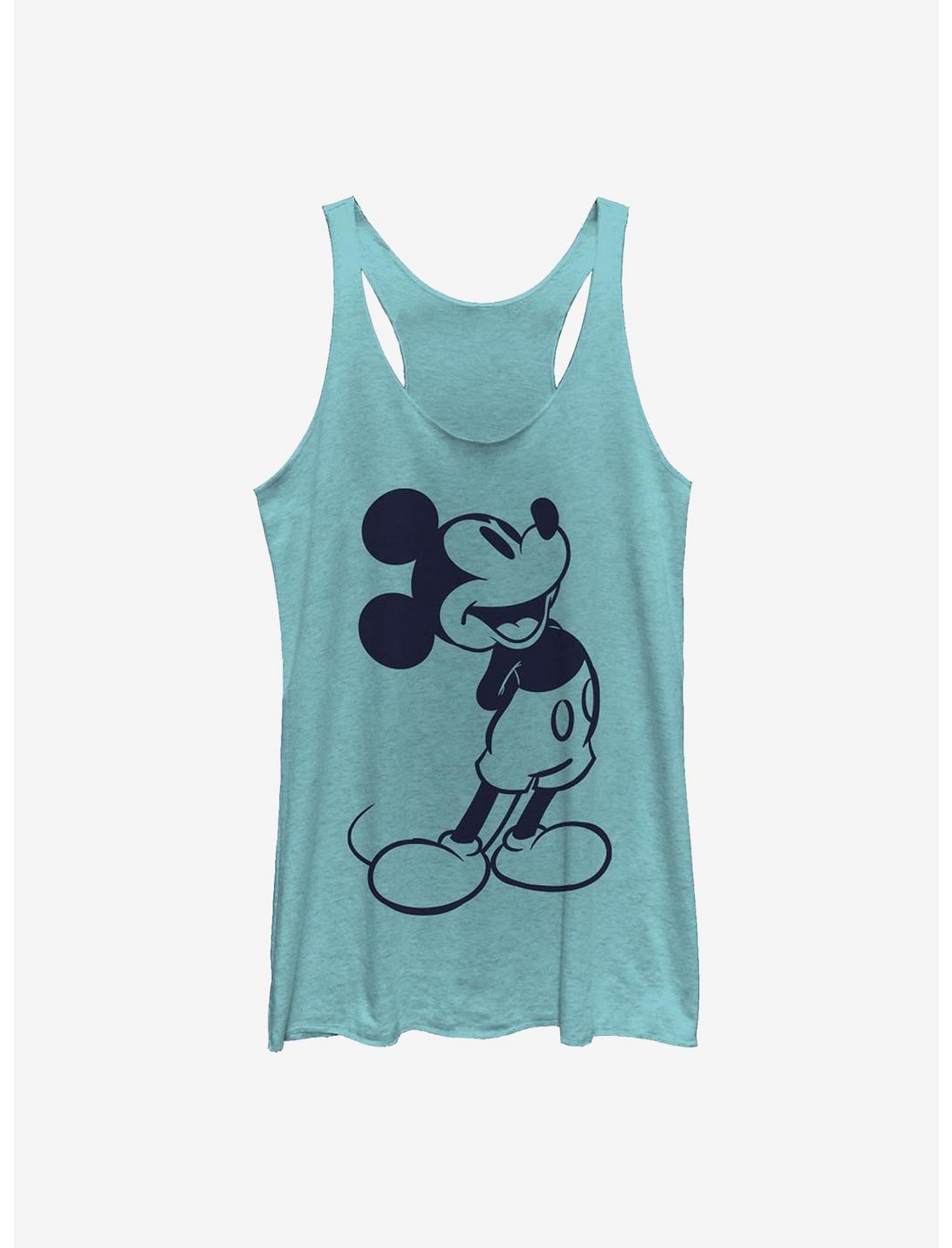 Disney Mickey Mouse Classic Mickey Womens Tank Top, TAHI BLUE, hi-res