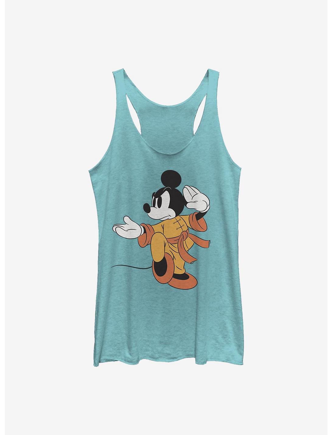 Disney Mickey Mouse Kung Fu Mickey Womens Tank Top, TAHI BLUE, hi-res