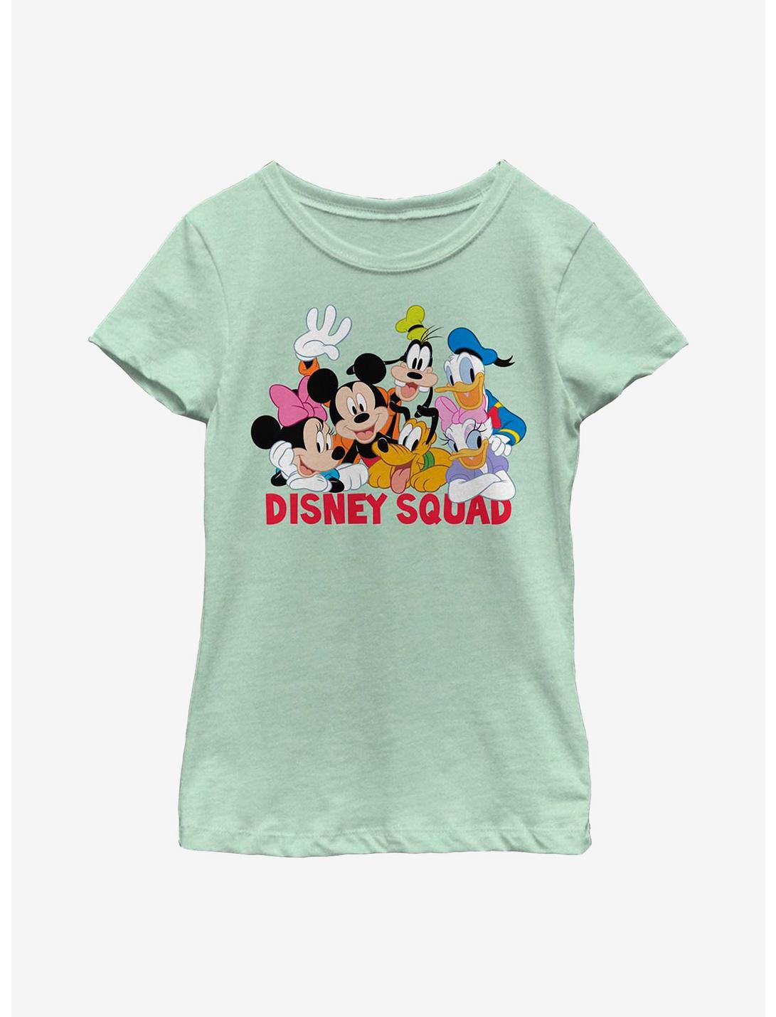 Disney Mickey Mouse Disney Squad Youth Girls T-Shirt, MINT, hi-res