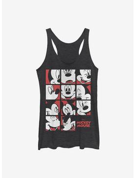 Disney Mickey Mouse Expression Grid Womens Tank Top, , hi-res