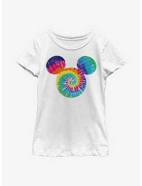Disney Mickey Mouse Tie Dye Fill Youth Girls T-Shirt, , hi-res