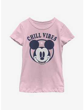 Disney Mickey Mouse Chill Vibes Youth Girls T-Shirt, , hi-res