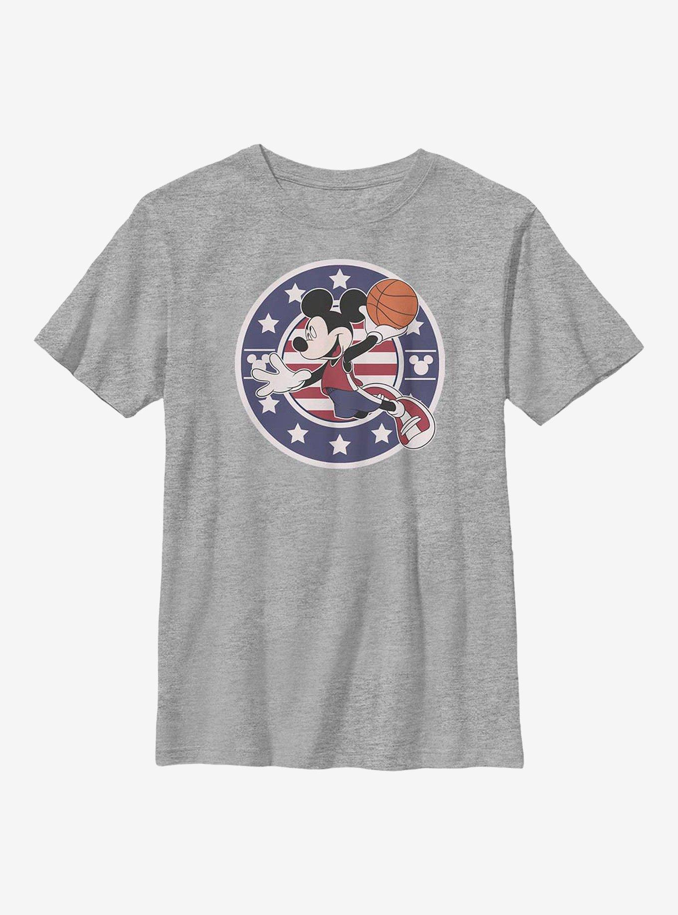 Disney Mickey Mouse B Ball Americana Youth T-Shirt, , hi-res
