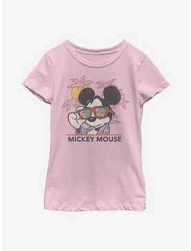 Disney Mickey Mouse Beach Youth Girls T-Shirt, , hi-res