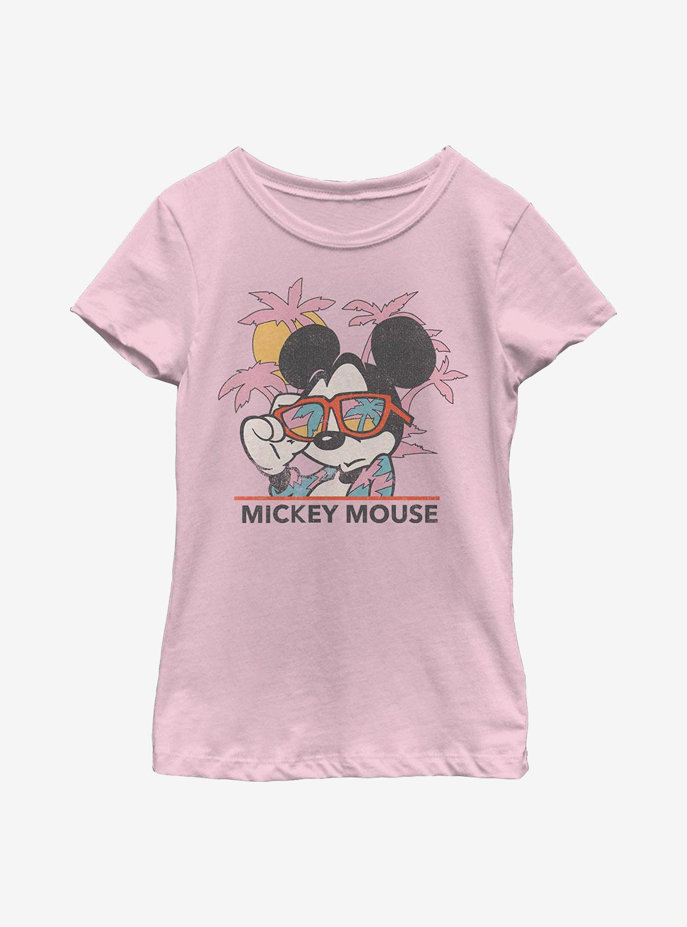 Disney Mickey Mouse Beach Youth Girls T-Shirt, , hi-res