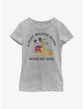 Disney Mickey Mouse Dog Lover Youth Girls T-Shirt, , hi-res