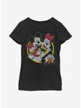 Disney Mickey Mouse The Couples Youth Girls T-Shirt, BLACK, hi-res
