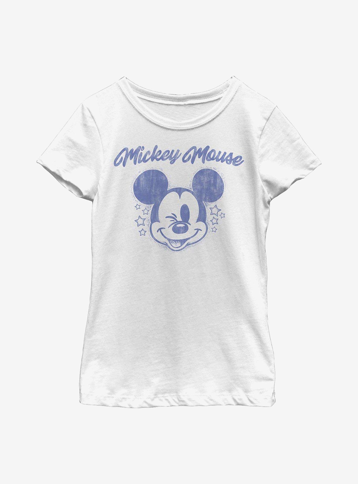 Disney Mickey Mouse Starry Mickey Youth Girls T-Shirt, , hi-res