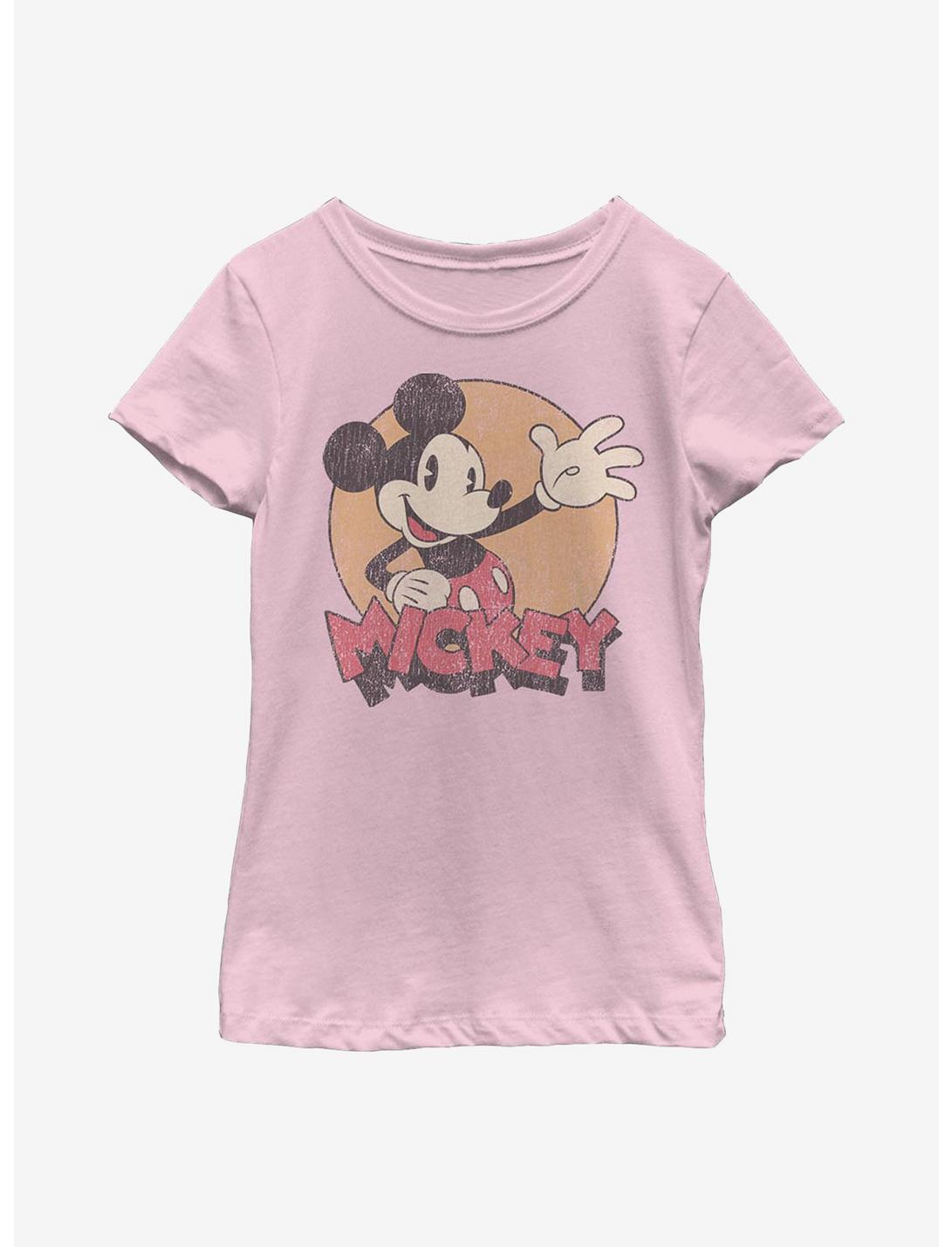 Disney Mickey Mouse Tried And True Youth Girls T-Shirt, PINK, hi-res