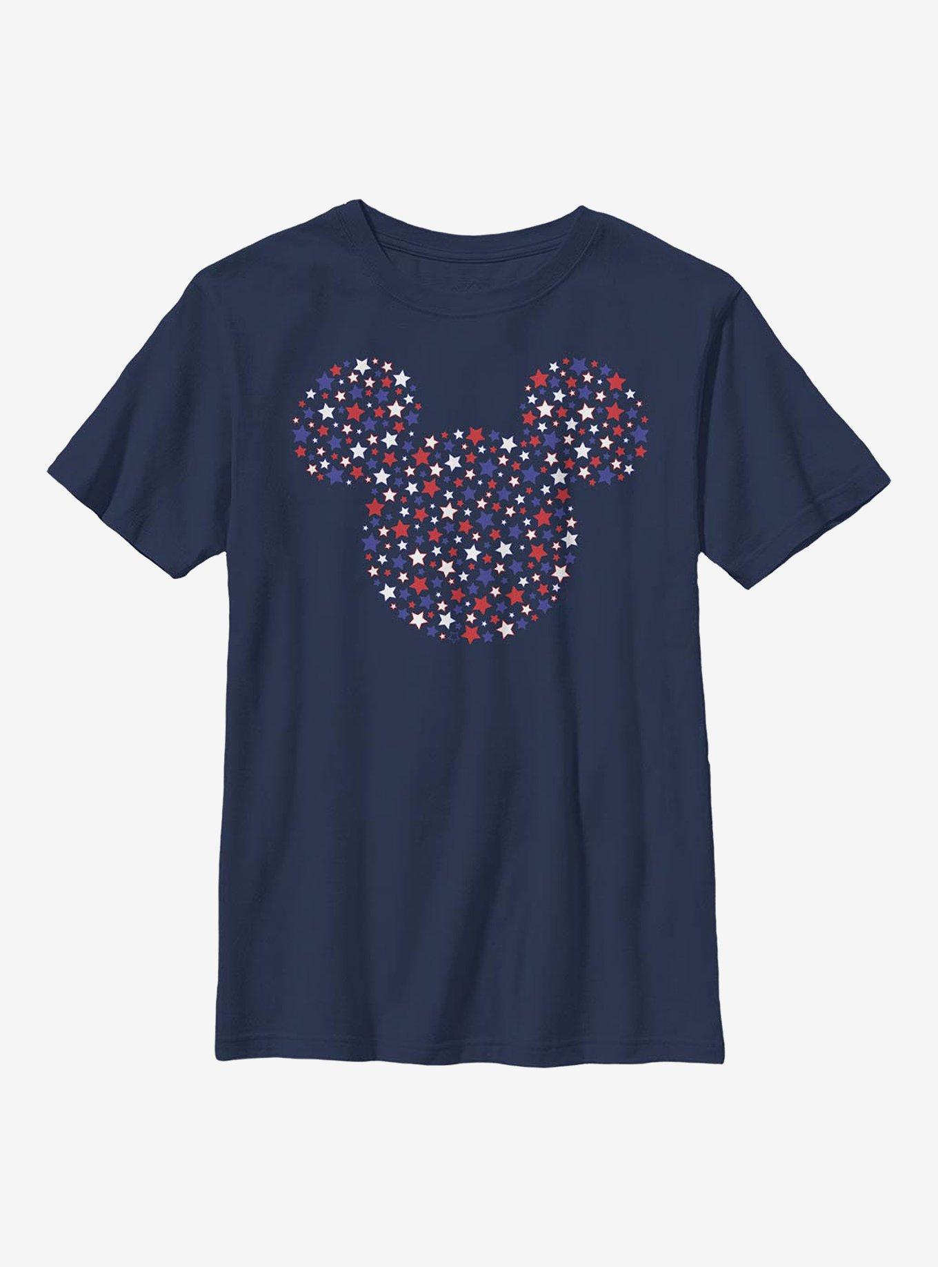 Disney Mickey Mouse Stars And Ears Youth T-Shirt, , hi-res