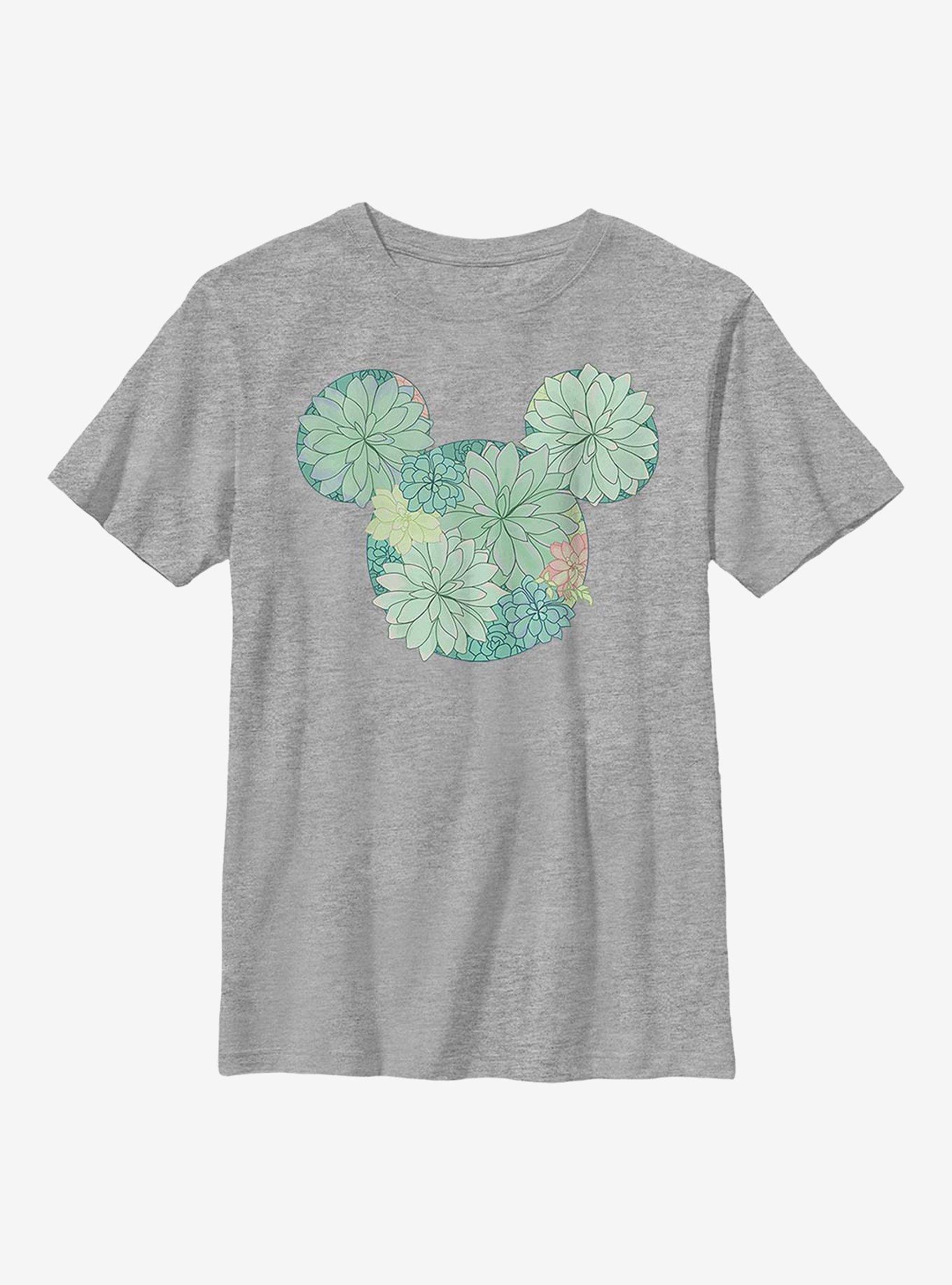 Disney Mickey Mouse Succulents Youth T-Shirt, , hi-res
