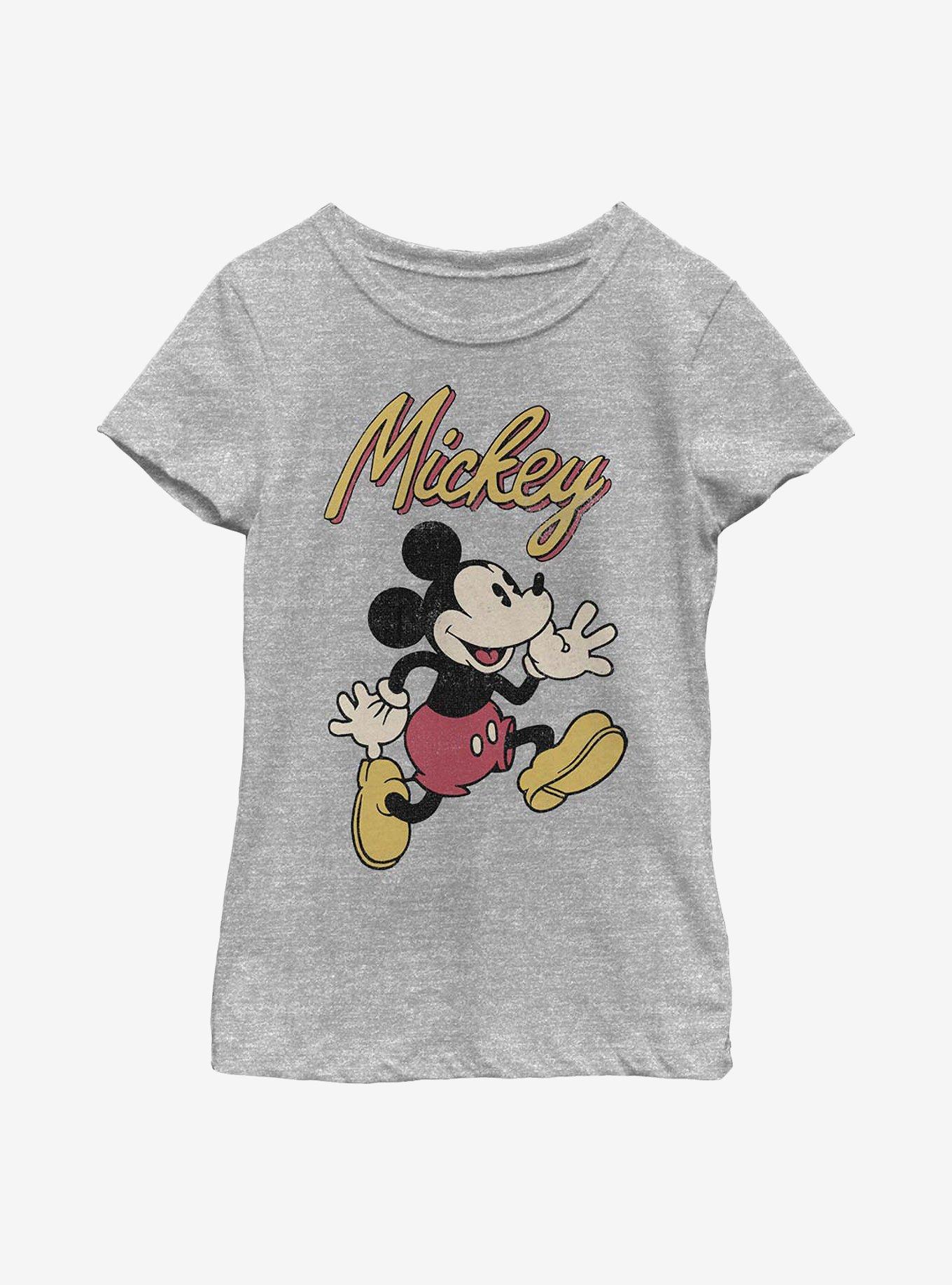 Disney Mickey Mouse Vintage Mickey Youth Girls T-Shirt, , hi-res