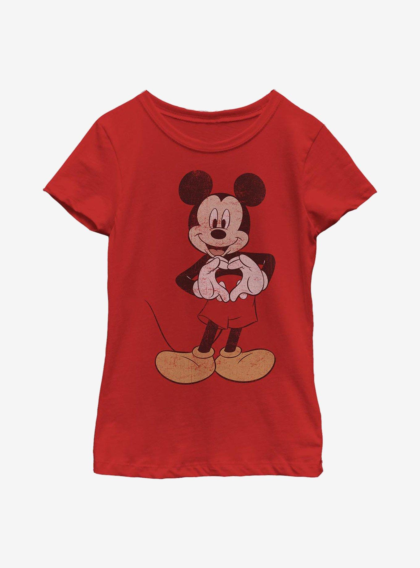 Disney Mickey Mouse Vintage Mickey Youth Girls T-Shirt, , hi-res