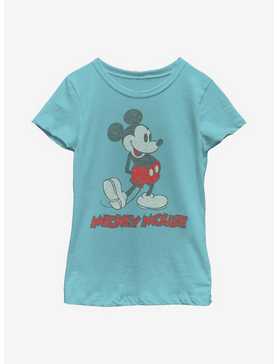 Disney Mickey Mouse Vintage Mickey Youth Girls T-Shirt, , hi-res