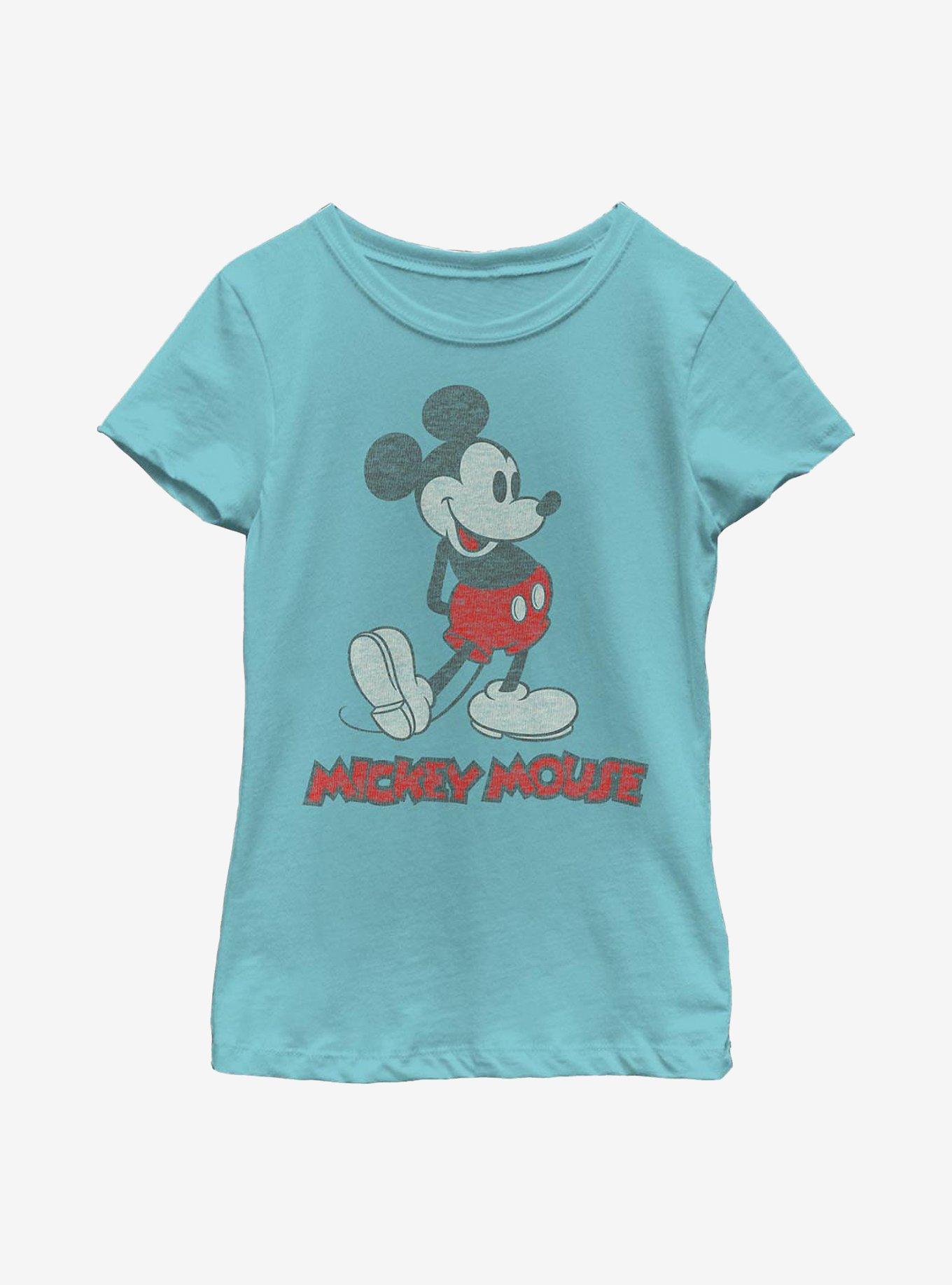 Disney Mickey Mouse Vintage Mickey Youth Girls T-Shirt, , hi-res